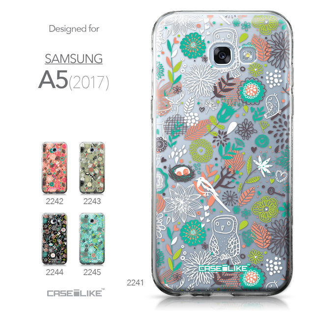 Samsung Galaxy A5 (2017) case Spring Forest White 2241 Collection | CASEiLIKE.com