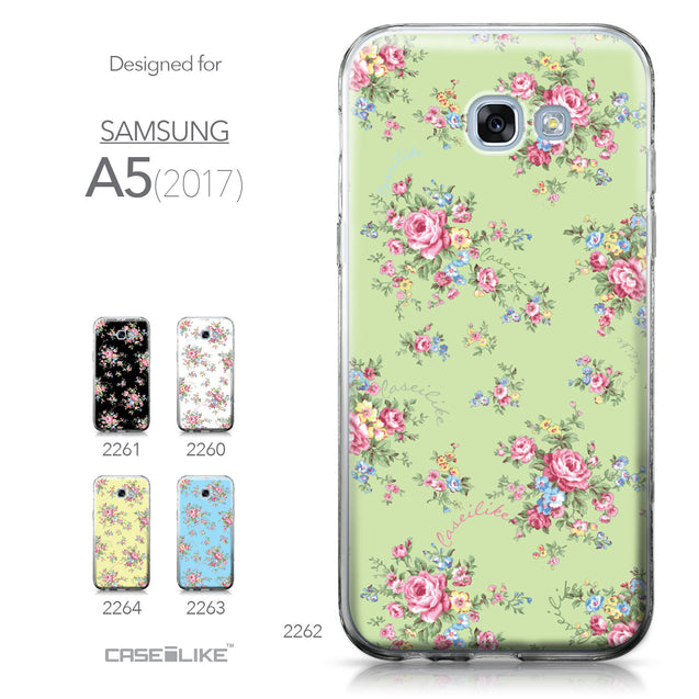 Samsung Galaxy A5 (2017) case Floral Rose Classic 2262 Collection | CASEiLIKE.com