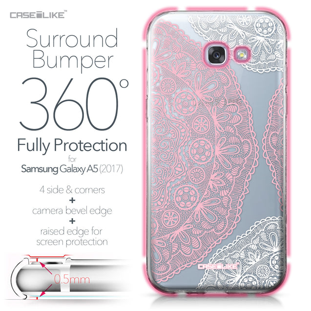 Samsung Galaxy A5 (2017) case Mandala Art 2305 Bumper Case Protection | CASEiLIKE.com