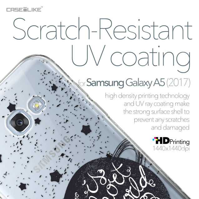 Samsung Galaxy A5 (2017) case Quote 2401 with UV-Coating Scratch-Resistant Case | CASEiLIKE.com