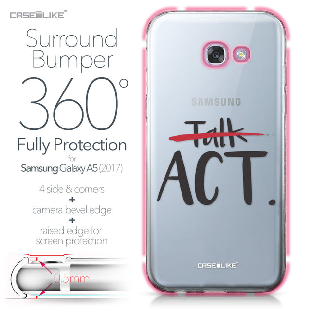 Samsung Galaxy A5 (2017) case Quote 2408 Bumper Case Protection | CASEiLIKE.com