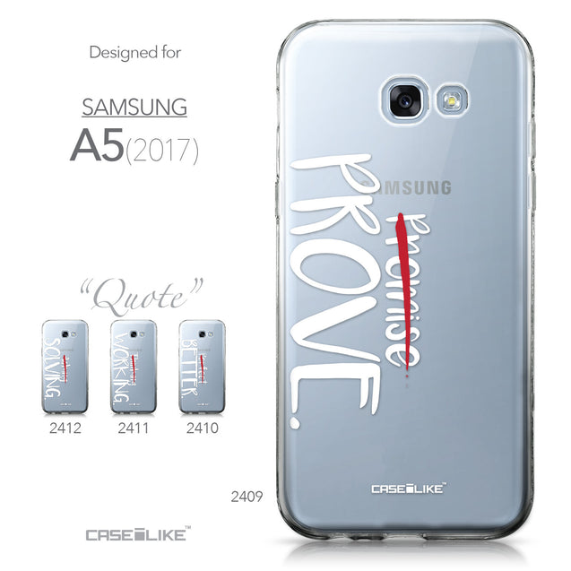 Samsung Galaxy A5 (2017) case Quote 2409 Collection | CASEiLIKE.com