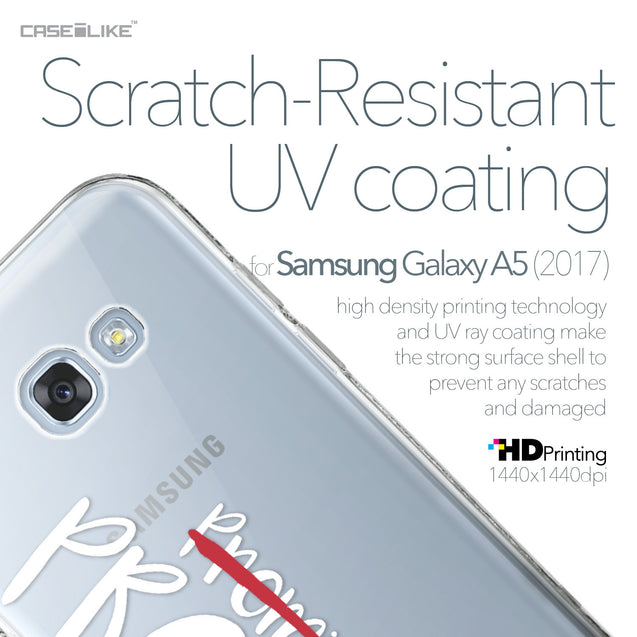 Samsung Galaxy A5 (2017) case Quote 2409 with UV-Coating Scratch-Resistant Case | CASEiLIKE.com