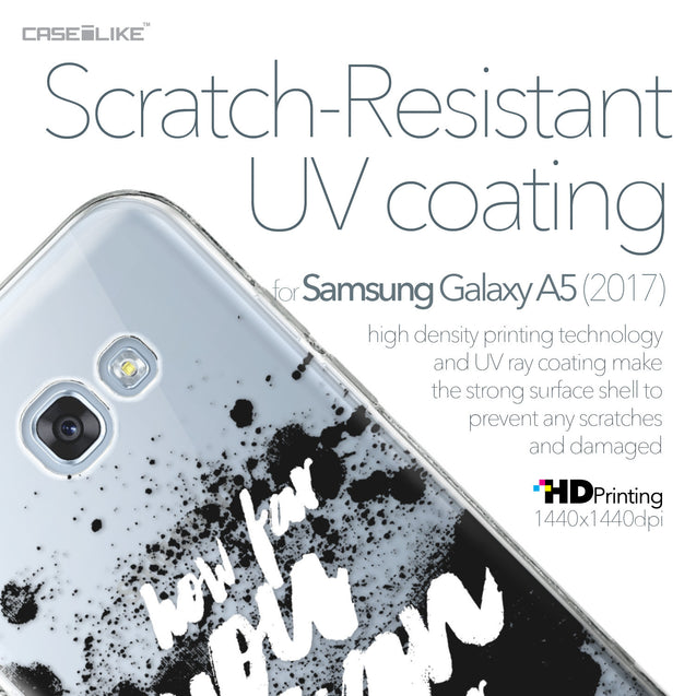 Samsung Galaxy A5 (2017) case Quote 2413 with UV-Coating Scratch-Resistant Case | CASEiLIKE.com