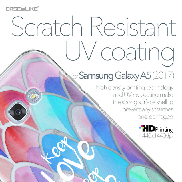 Samsung Galaxy A5 (2017) case Quote 2417 with UV-Coating Scratch-Resistant Case | CASEiLIKE.com