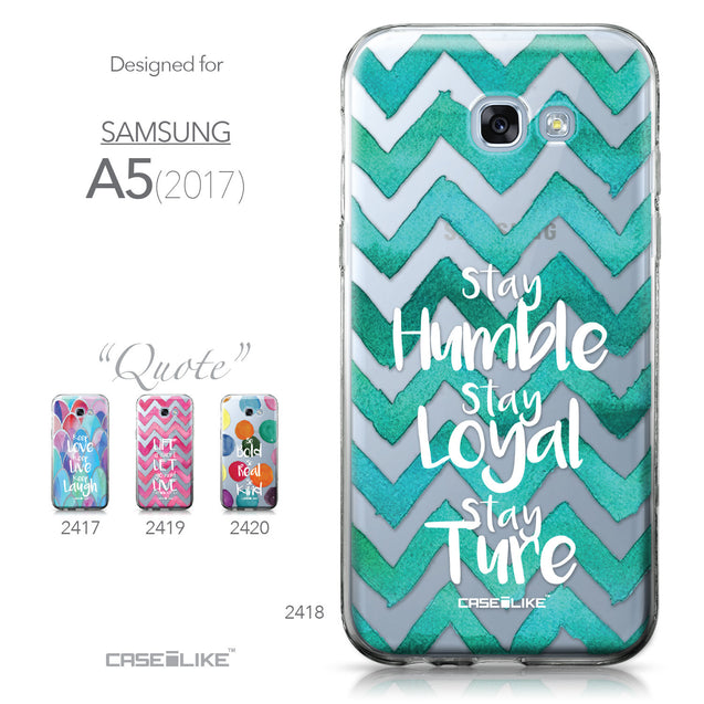 Samsung Galaxy A5 (2017) case Quote 2418 Collection | CASEiLIKE.com