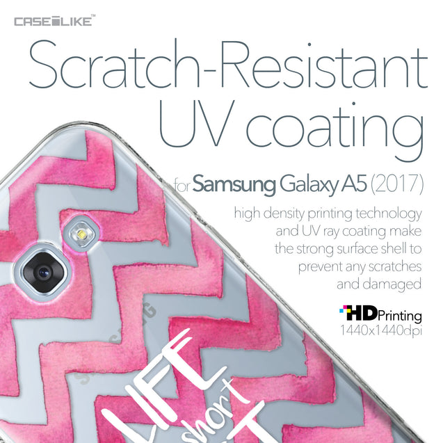 Samsung Galaxy A5 (2017) case Quote 2419 with UV-Coating Scratch-Resistant Case | CASEiLIKE.com