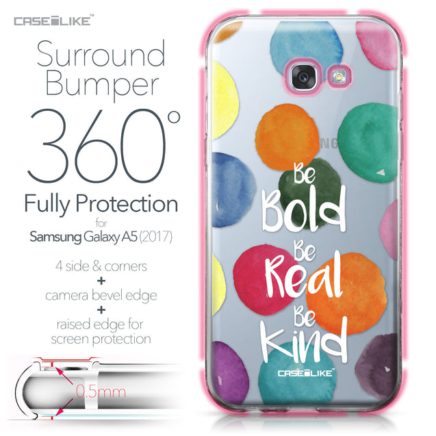 Samsung Galaxy A5 (2017) case Quote 2420 Bumper Case Protection | CASEiLIKE.com