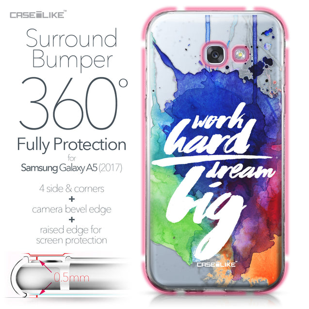 Samsung Galaxy A5 (2017) case Quote 2422 Bumper Case Protection | CASEiLIKE.com