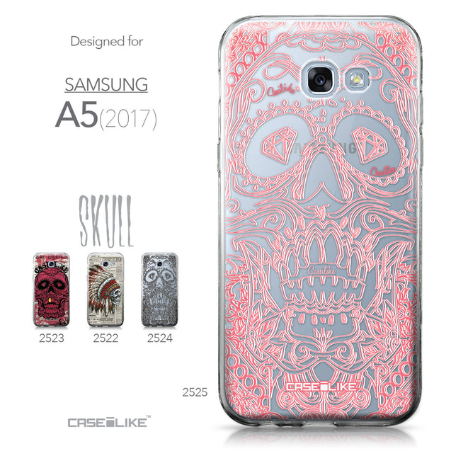 Samsung Galaxy A5 (2017) case Art of Skull 2525 Collection | CASEiLIKE.com