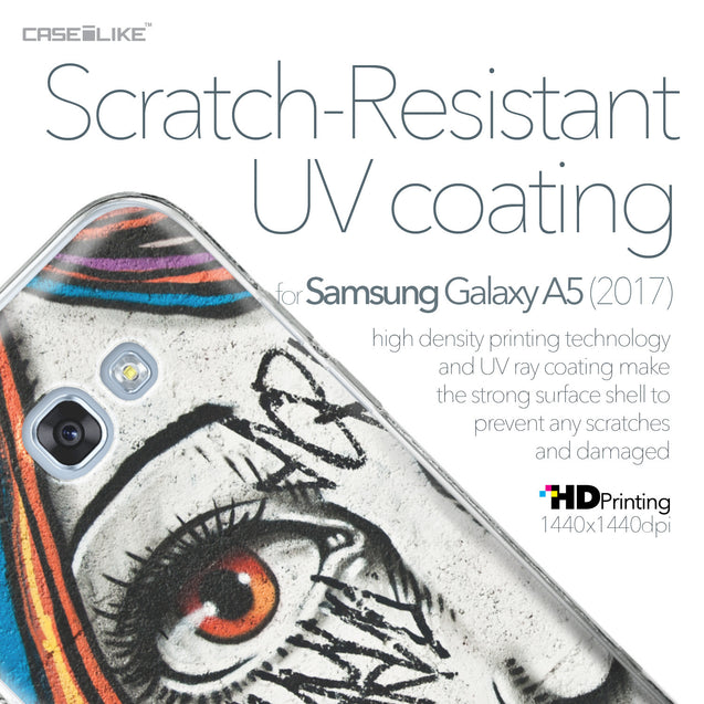 Samsung Galaxy A5 (2017) case Graffiti Girl 2724 with UV-Coating Scratch-Resistant Case | CASEiLIKE.com