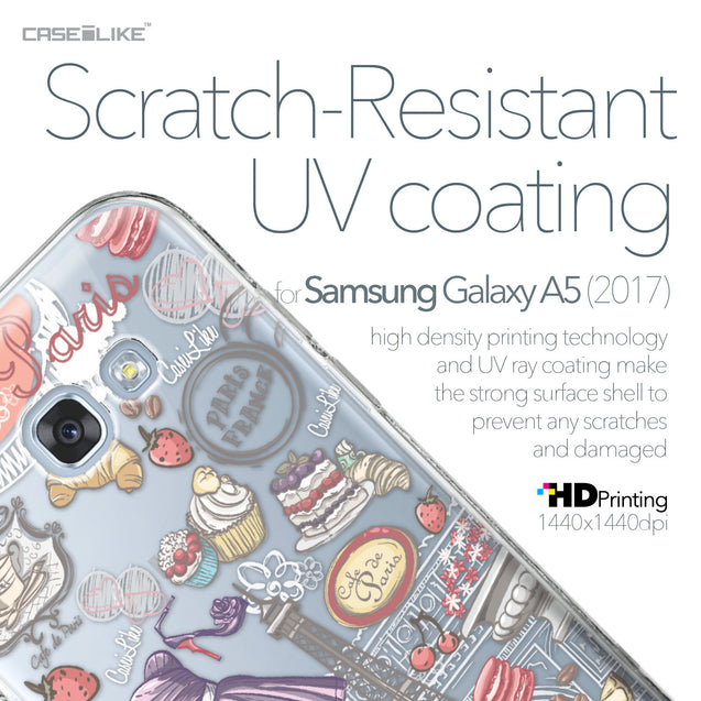 Samsung Galaxy A5 (2017) case Paris Holiday 3907 with UV-Coating Scratch-Resistant Case | CASEiLIKE.com