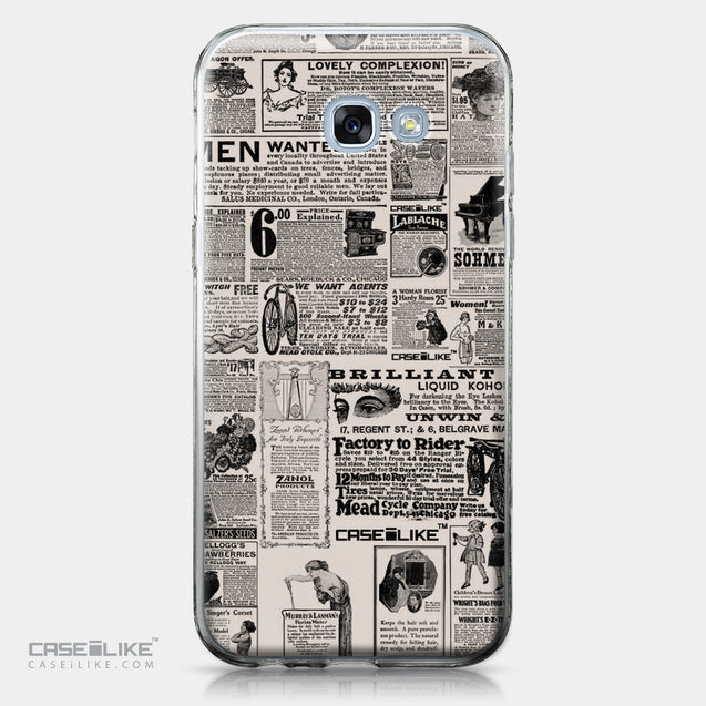 Samsung Galaxy A5 (2017) case Vintage Newspaper Advertising 4818 | CASEiLIKE.com