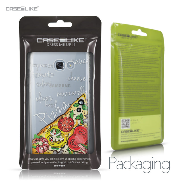 Samsung Galaxy A5 (2017) case Pizza 4822 Retail Packaging | CASEiLIKE.com
