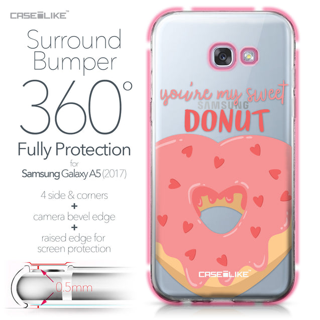 Samsung Galaxy A5 (2017) case Dounuts 4823 Bumper Case Protection | CASEiLIKE.com