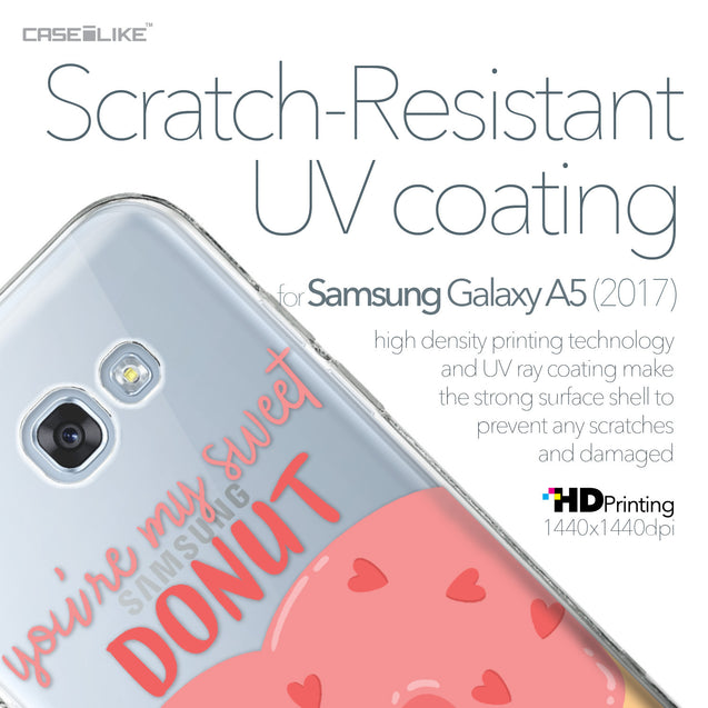 Samsung Galaxy A5 (2017) case Dounuts 4823 with UV-Coating Scratch-Resistant Case | CASEiLIKE.com