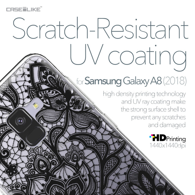 Samsung Galaxy A8 (2018) case Lace 2037 with UV-Coating Scratch-Resistant Case | CASEiLIKE.com