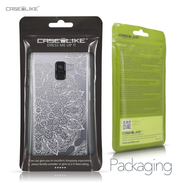 Samsung Galaxy A8 (2018) case Mandala Art 2091 Retail Packaging | CASEiLIKE.com