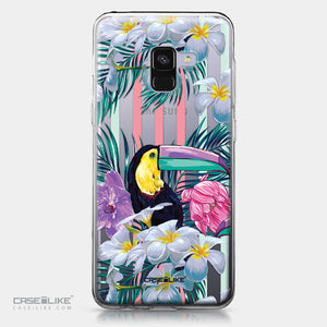 Samsung Galaxy A8 (2018) case Tropical Floral 2240 | CASEiLIKE.com
