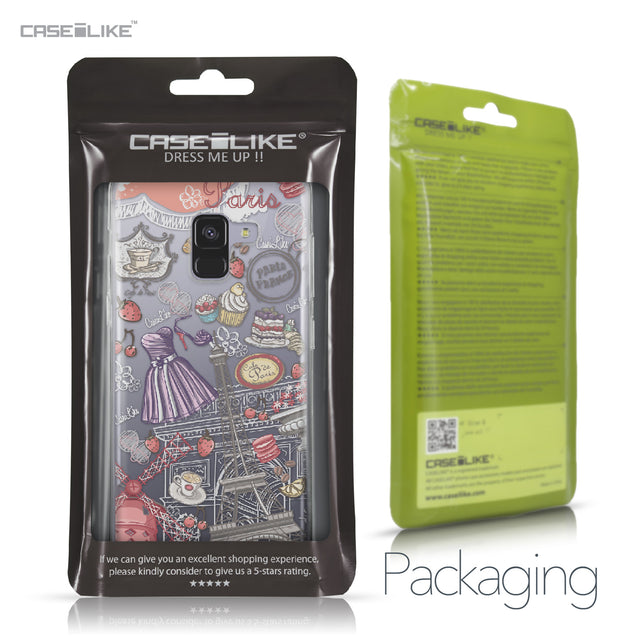 Samsung Galaxy A8 (2018) case Paris Holiday 3907 Retail Packaging | CASEiLIKE.com