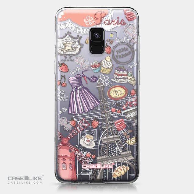 Samsung Galaxy A8 (2018) case Paris Holiday 3907 | CASEiLIKE.com