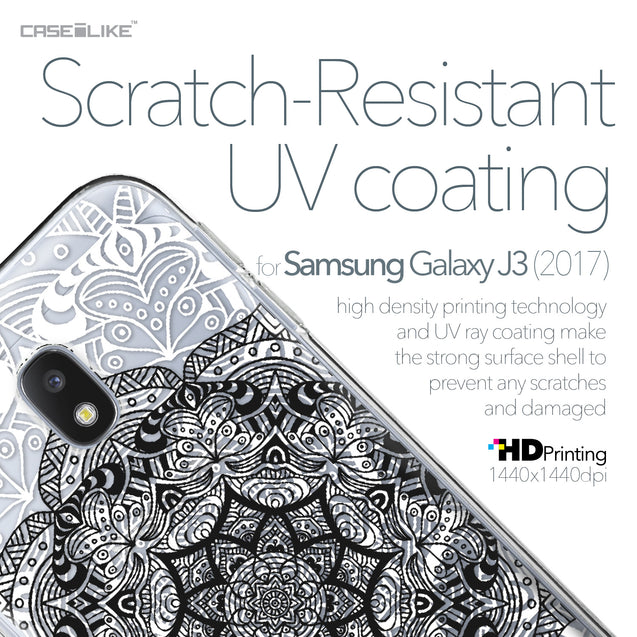 Samsung Galaxy J3 (2017) case Mandala Art 2097 with UV-Coating Scratch-Resistant Case | CASEiLIKE.com