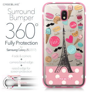 Samsung Galaxy J5 (2017) case Paris Holiday 3904 Bumper Case Protection | CASEiLIKE.com