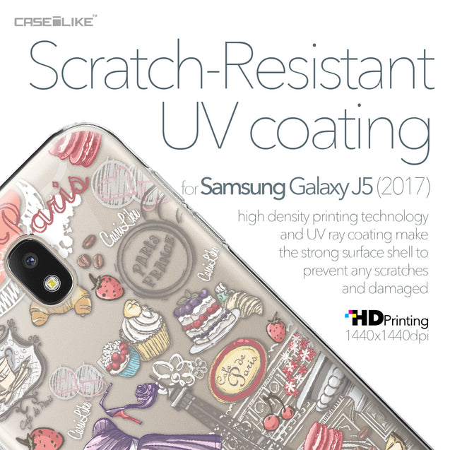 Samsung Galaxy J5 (2017) case Paris Holiday 3907 with UV-Coating Scratch-Resistant Case | CASEiLIKE.com