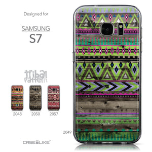 Collection - CASEiLIKE Samsung Galaxy S7 back cover Indian Tribal Theme Pattern 2049
