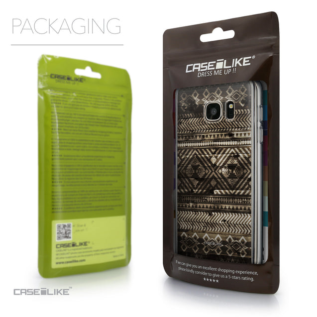 Packaging - CASEiLIKE Samsung Galaxy S7 back cover Indian Tribal Theme Pattern 2050