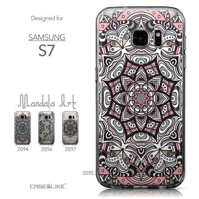 Collection - CASEiLIKE Samsung Galaxy S7 back cover Mandala Art 2095