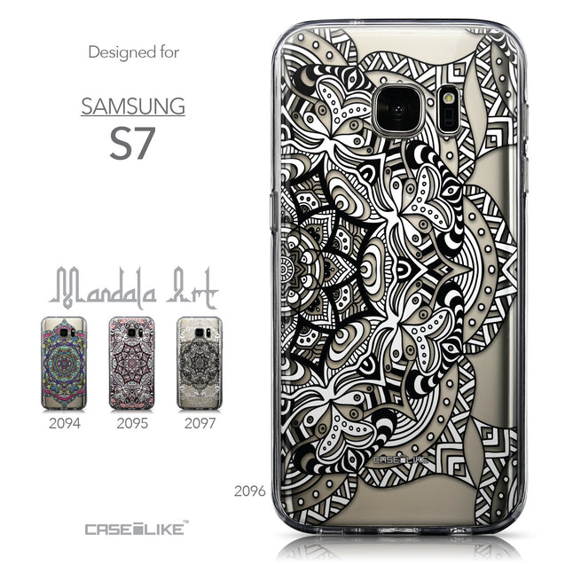 Collection - CASEiLIKE Samsung Galaxy S7 back cover Mandala Art 2096