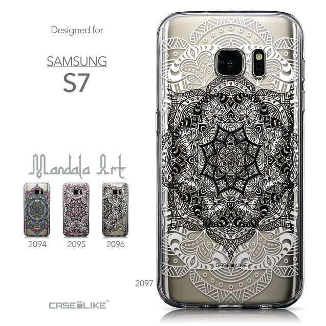 Collection - CASEiLIKE Samsung Galaxy S7 back cover Mandala Art 2097