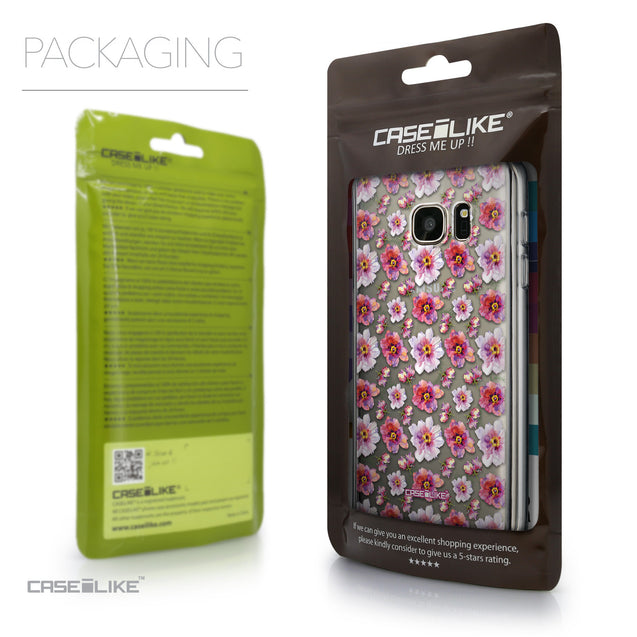 Packaging - CASEiLIKE Samsung Galaxy S7 back cover Watercolor Floral 2232
