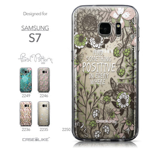 Collection - CASEiLIKE Samsung Galaxy S7 back cover Blooming Flowers 2250