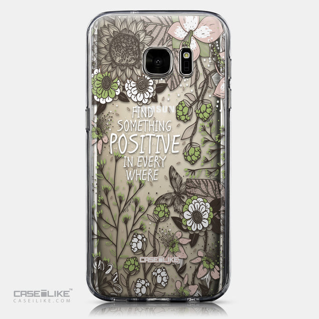 CASEiLIKE Samsung Galaxy S7 back cover Blooming Flowers 2250