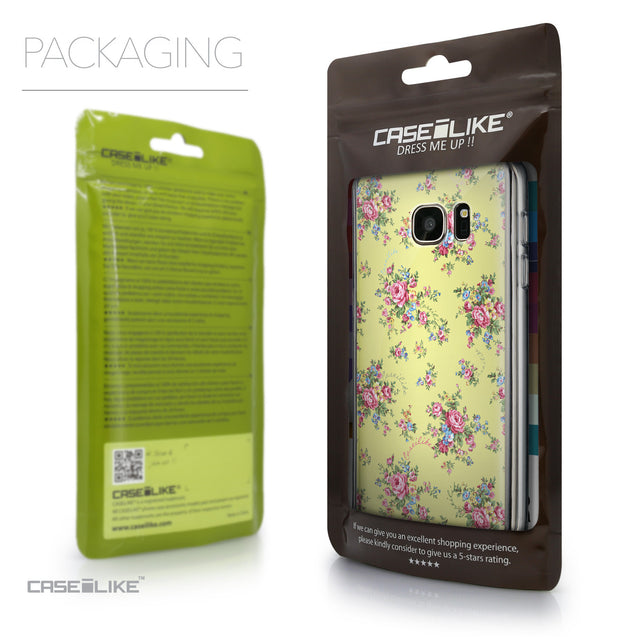 Packaging - CASEiLIKE Samsung Galaxy S7 back cover Floral Rose Classic 2264