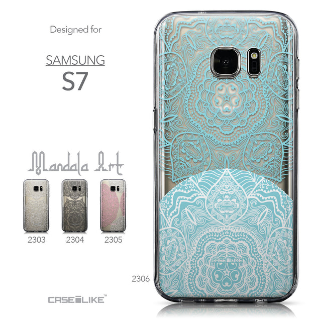Collection - CASEiLIKE Samsung Galaxy S7 back cover Mandala Art 2306
