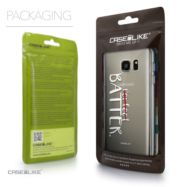 Packaging - CASEiLIKE Samsung Galaxy S7 back cover Quote 2410