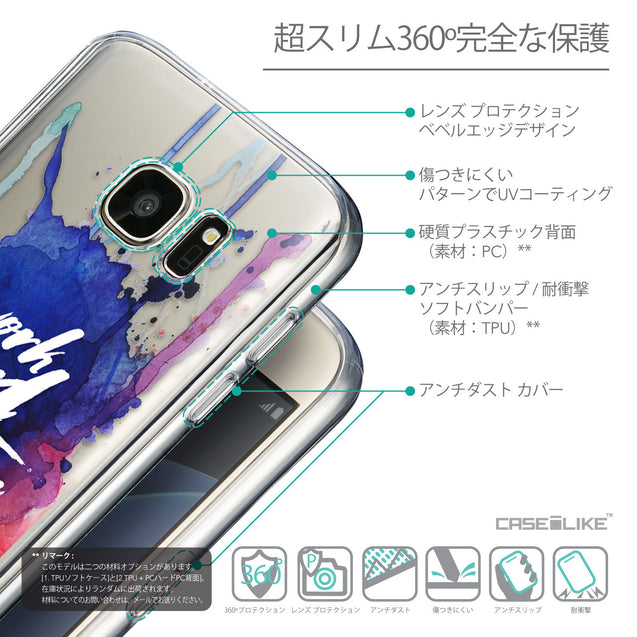 Details in Japanese - CASEiLIKE Samsung Galaxy S7 back cover Quote 2422
