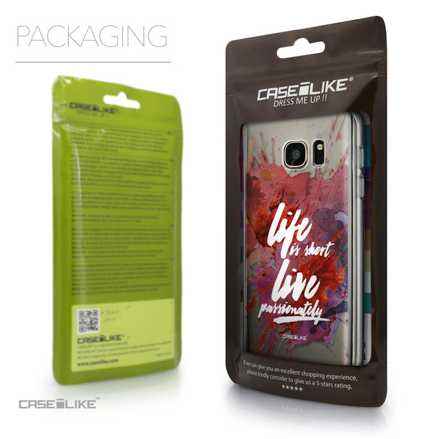 Packaging - CASEiLIKE Samsung Galaxy S7 back cover Quote 2423