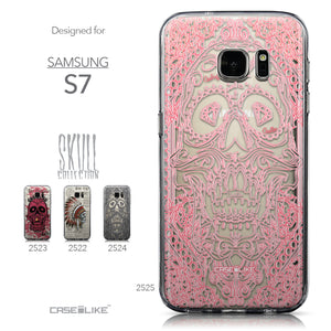 Collection - CASEiLIKE Samsung Galaxy S7 back cover Art of Skull 2525