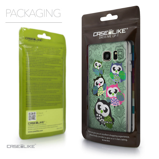 Packaging - CASEiLIKE Samsung Galaxy S7 back cover Owl Graphic Design 3313