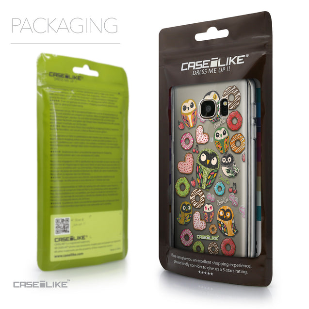 Packaging - CASEiLIKE Samsung Galaxy S7 back cover Owl Graphic Design 3315