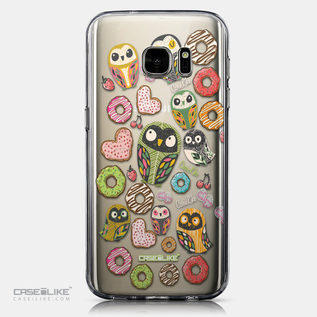 CASEiLIKE Samsung Galaxy S7 back cover Owl Graphic Design 3315