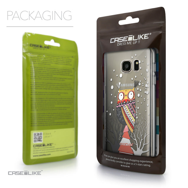 Packaging - CASEiLIKE Samsung Galaxy S7 back cover Owl Graphic Design 3317