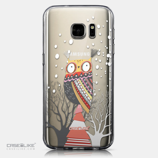 CASEiLIKE Samsung Galaxy S7 back cover Owl Graphic Design 3317
