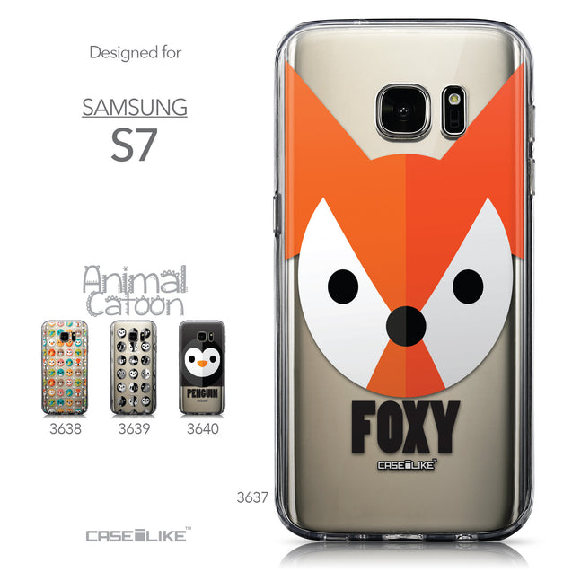 Collection - CASEiLIKE Samsung Galaxy S7 back cover Animal Cartoon 3637