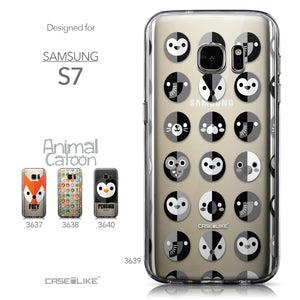 Collection - CASEiLIKE Samsung Galaxy S7 back cover Animal Cartoon 3639