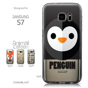 Collection - CASEiLIKE Samsung Galaxy S7 back cover Animal Cartoon 3640